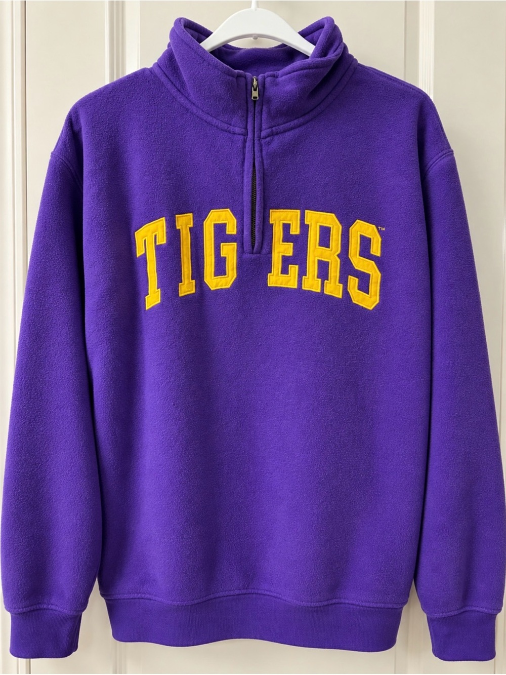 Purple LSU Tigers Quarter Zip